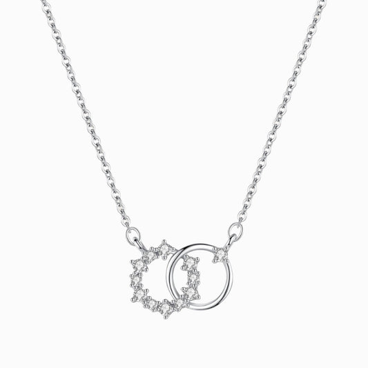 Interlocking Circle Necklace