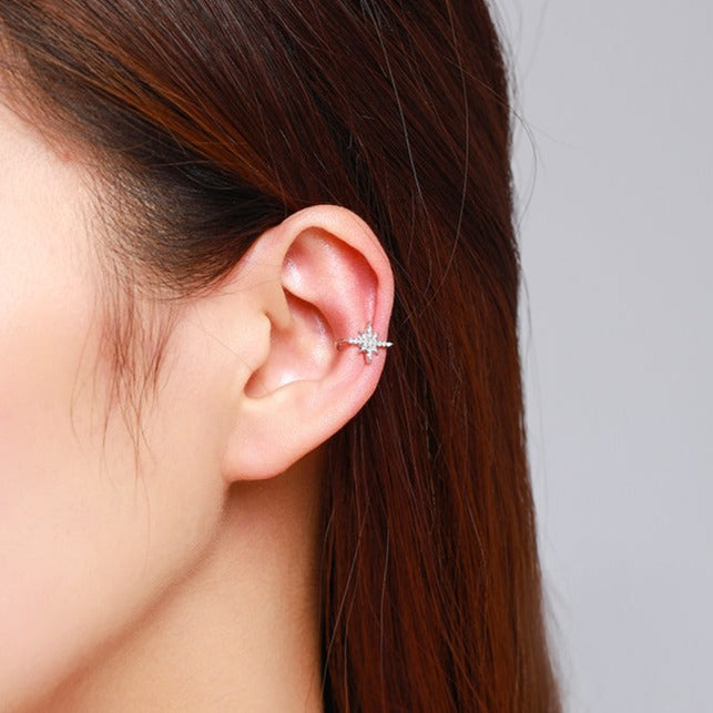 North Star Cuff Earrings