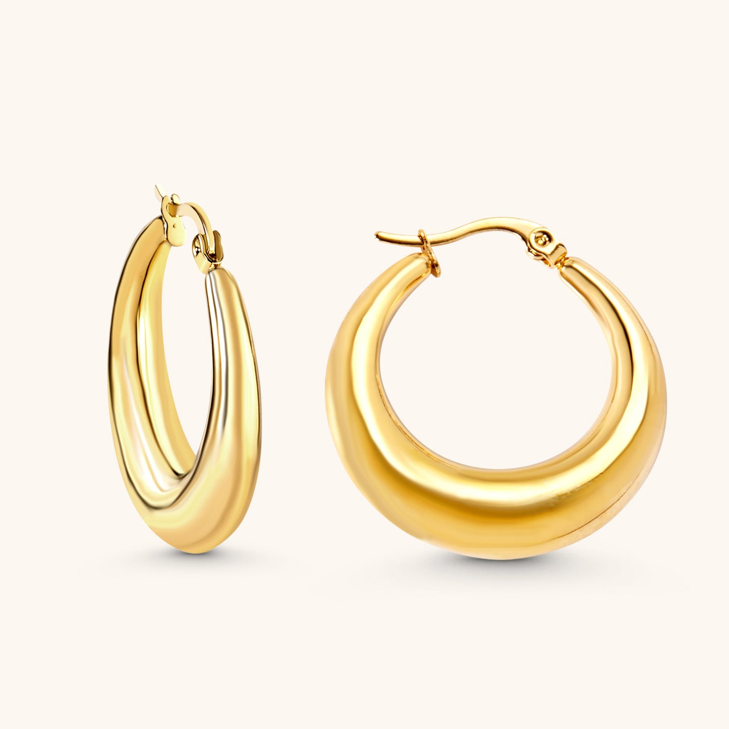 Francine Hoop Earrings