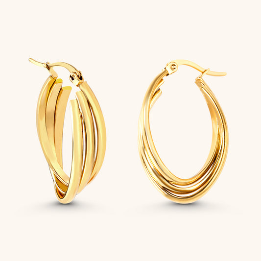 Charlotte Hoop Earrings