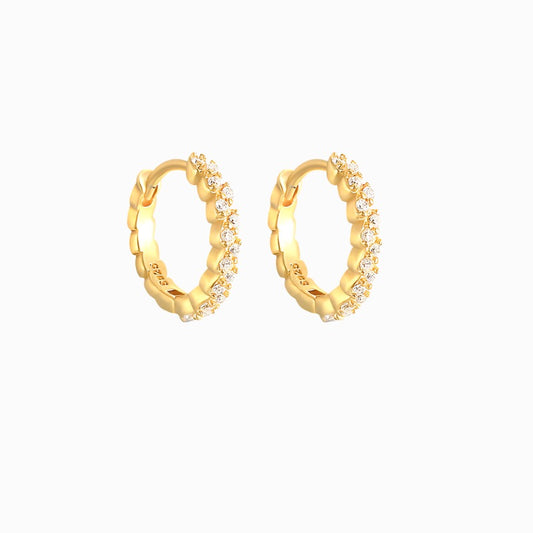 Krystal Hoop Earrings