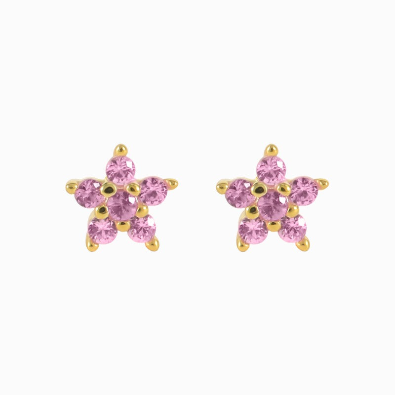 Orchid Stud Earrings