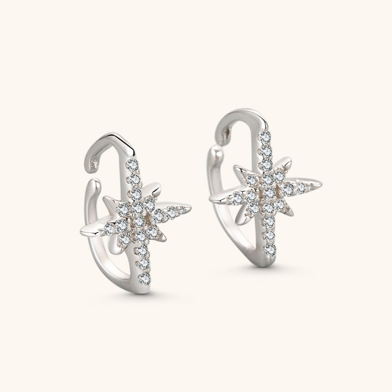 North Star Cuff Earrings