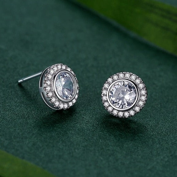 Classic Cluster Stud Earrings